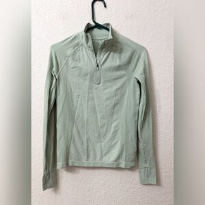Sweaty Betty Athlete Seamless Half Zip Long Sleeve Top Women's S 6548
